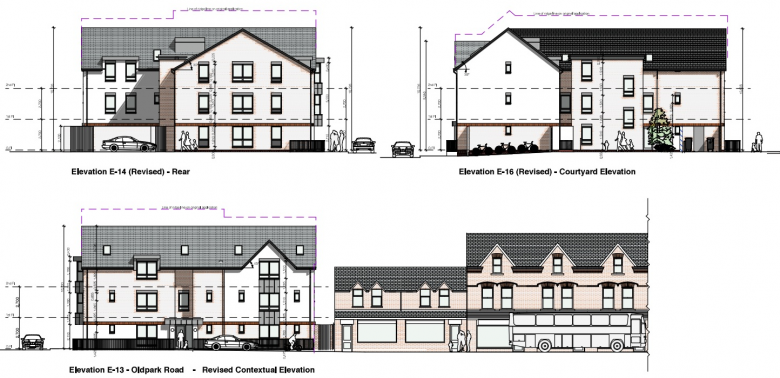 Oldpark Road Elevations
