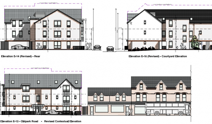Oldpark Road Elevations